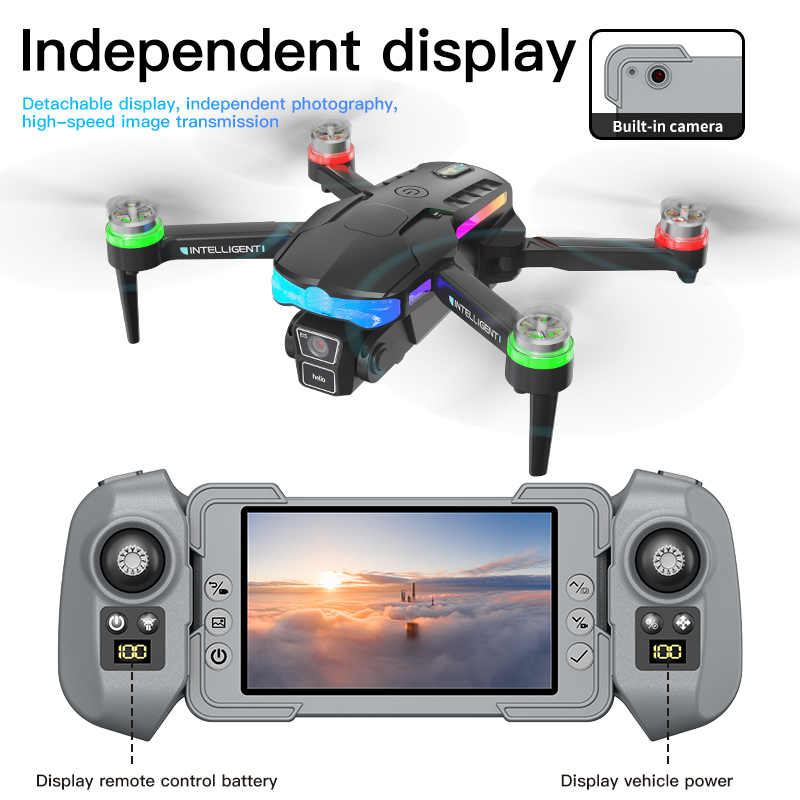 Drone Aerial Photography - F177 Screen Control Drone 8K Professional