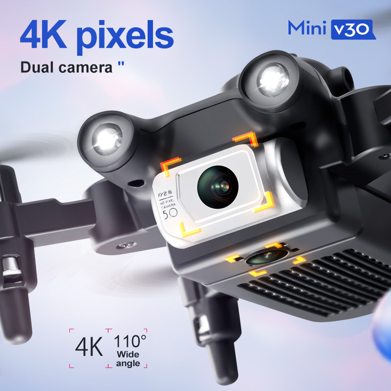 Mini V30 WiFi FPV Drone With 4 - Drone Lidar recension och pris