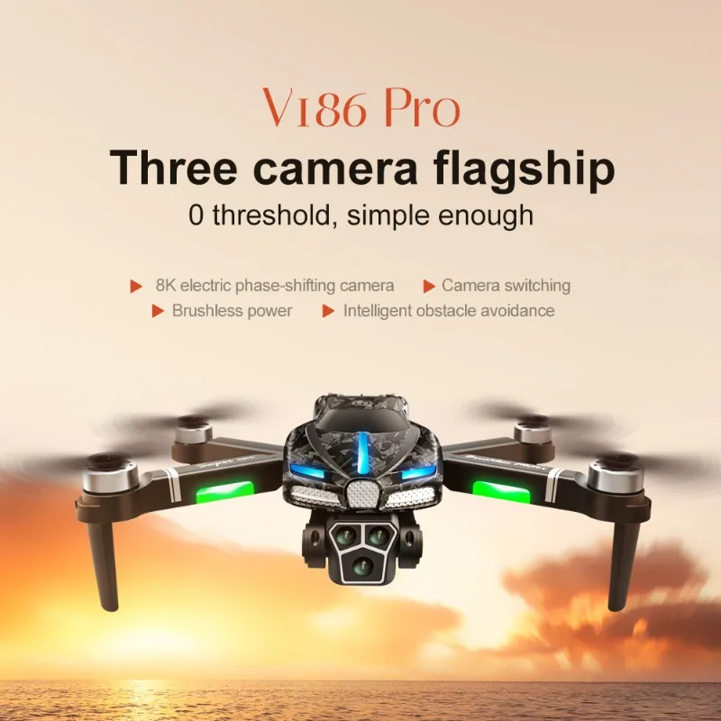 New V186 Pro Drone Professiona - Drone Aerial Photography recension och pris