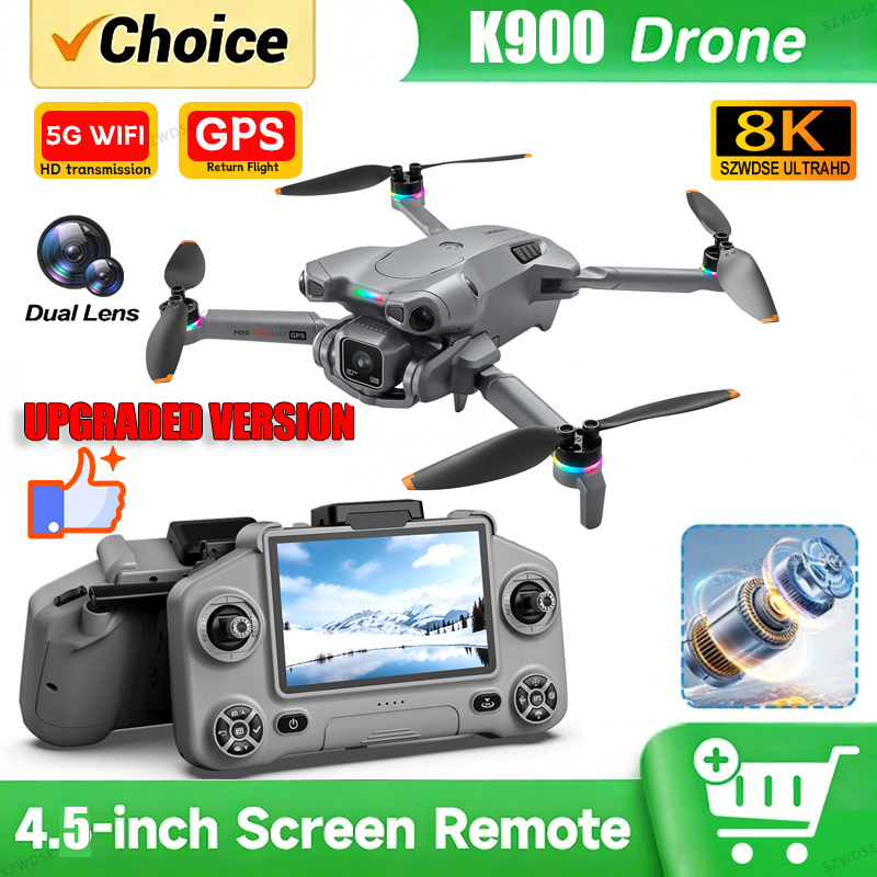 New K900 MAX GPS Drone with 4K - Drone Photogrammetry recension och pris