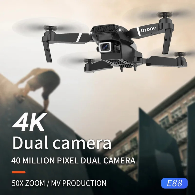 E88 ProIntelligent Folding Dro - Drone Aerial Photography recension och pris